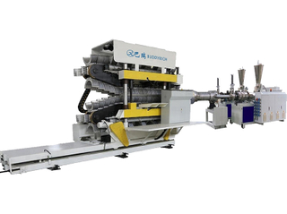 HDPE（PP）双螺钉3层管道挤出线