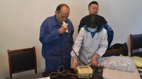 公司聘请健康体检服务机构上门开展职业健康体检