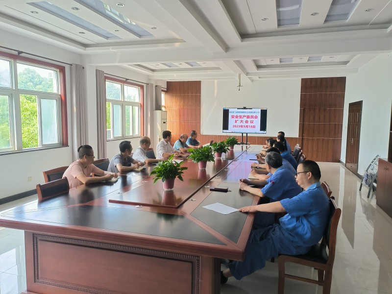 公司安全生产委员会召开扩大会议